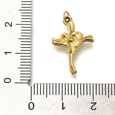 Ion Plating(IP) 304 Stainless Steel Pendants STAS-K263-56G-02-1