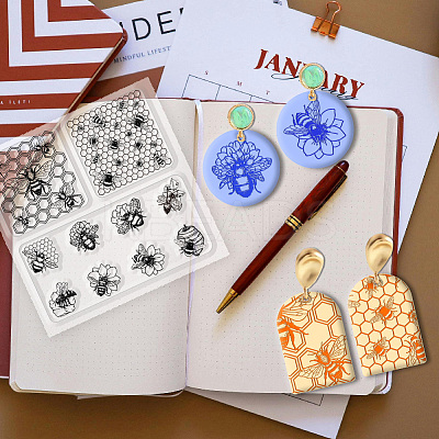 Silicone Clay Texture Mat AJEW-WH0447-042-1