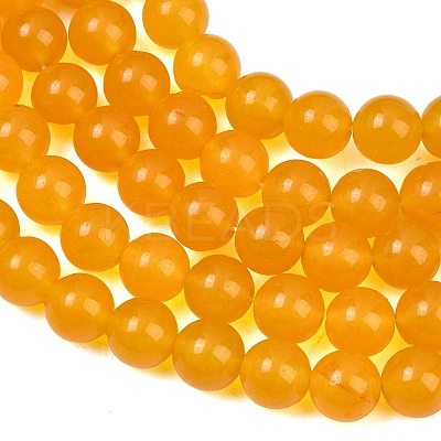 Dyed Natural White Jade Beads Strands GG-CBAD029-A11-8mm-1