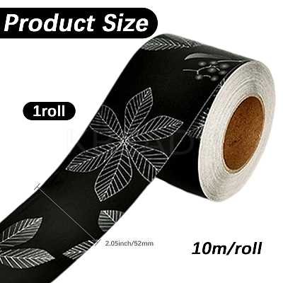 PVC Waterproof and Moisture-Proof Sticker DIY-WH20002-641A-1