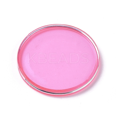 Transparent Plastic Counting Chips DIY-WH0156-31-1
