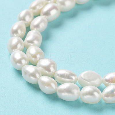Natural Cultured Freshwater Pearl Beads Strands PEAR-Z002-21-1