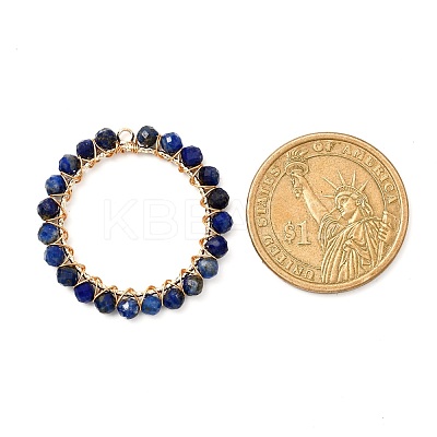 Gemstone Pendants PALLOY-JF00967-1