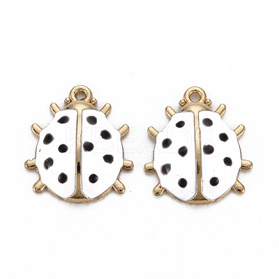 Alloy Enamel Pendants ENAM-N055-027C-NR-1