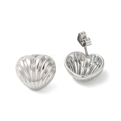 Non-Tarnish 304 Stainless Steel Stud Earrings EJEW-S230-01P-1