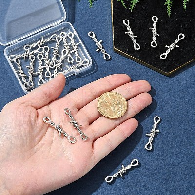 20Pcs Tibetan Style Alloy Connector Charms FIND-FS0003-30-1