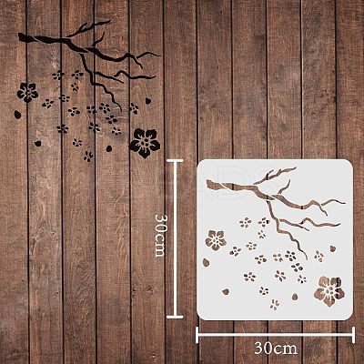 Plastic Reusable Drawing Painting Stencils Templates DIY-WH0172-307-1