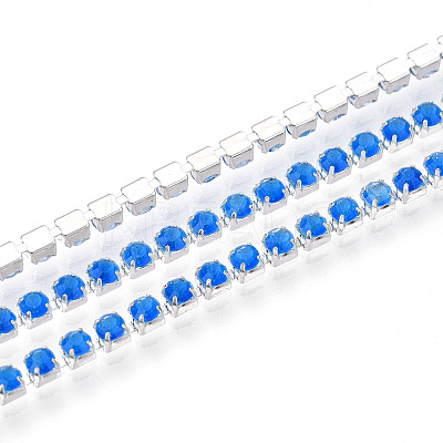 Iron Rhinestone Cup Chains CH-T006-01A-08-1