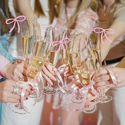 40Pcs Acrylic Wine Glass Charms AJEW-HY0002-52A-01-1