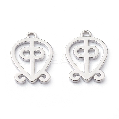 Brass Pendants KK-J278-10P-1