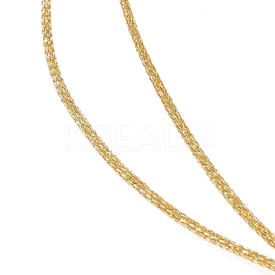 Adjustable Polyester Cord Necklace Making AJEW-JB01379-1