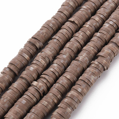 Handmade Polymer Clay Beads Strands X-CLAY-TD001-003B-1