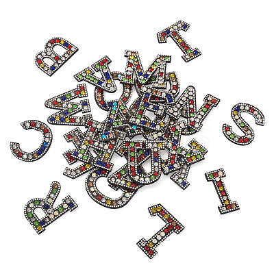 Cloth Iron On Alphabet Patches X-FIND-TAC0002-03-1