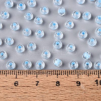 FGB Grade A Transparent Glass Seed Beads SEED-Q040-03A-01-1