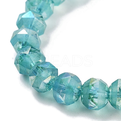 Baking Paint Glass Beads Strands GLAA-H032-05-04-1