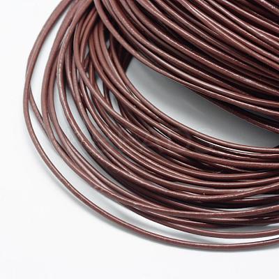 Spray Painted Cowhide Leather Cords WL-R001-2.0mm-03-1
