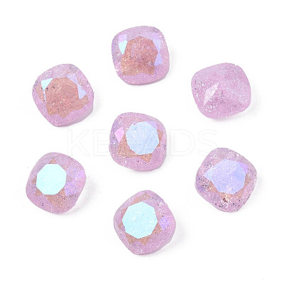 Glass Rhinestone Cabochons MRMJ-N029-02B-07-1