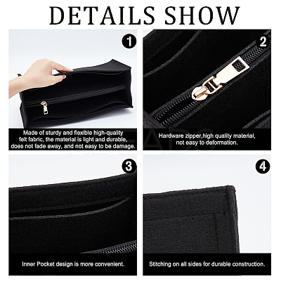 Felt Purse Organizer Inserts DIY-WH0304-453A-01-1