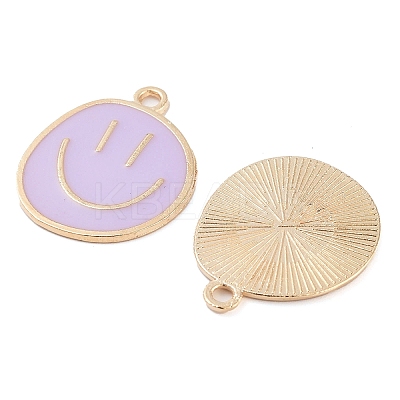 Alloy Enamel Pendants PALLOY-S192-03G-03-1