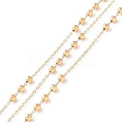 Ion Plating(IP) 304 Stainless Steel Satellite Chains STAS-I186-02G-1