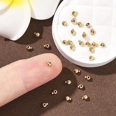 SHEGRACE Brass Crimp Beads XGRPCH231-188G-1