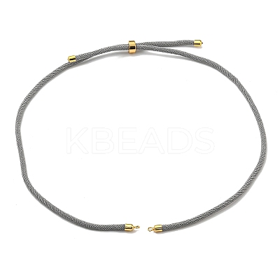 Nylon Cords Necklace Making AJEW-P116-03G-11-1