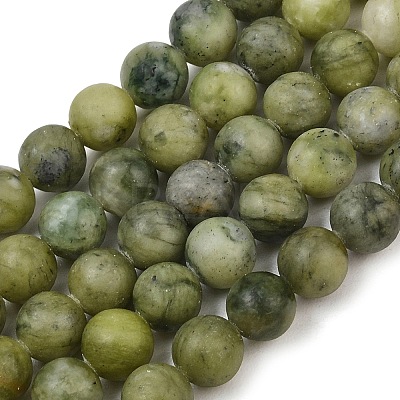 Natural Taiwan Jade Beads Strands X-GSR032-1