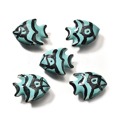 Handmade Porcelain Beads PORC-S002-02B-1