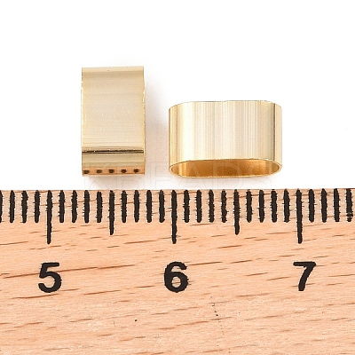 Brass Slide Charms KK-C163-23B-G-1