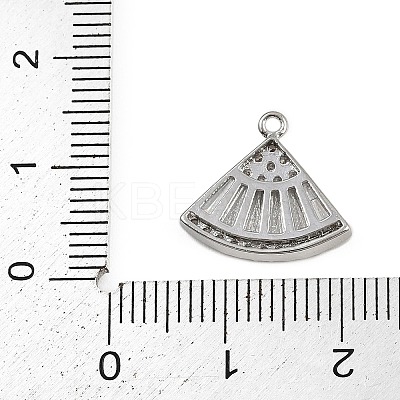 Brass Micro Pave Cubic Zirconia Pendants LS-KK-S339-07P-1
