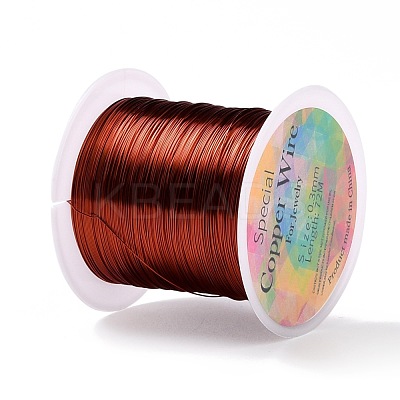 Round Copper Beading Wire for Jewelry Making YS-TAC0004-0.3mm-19-1