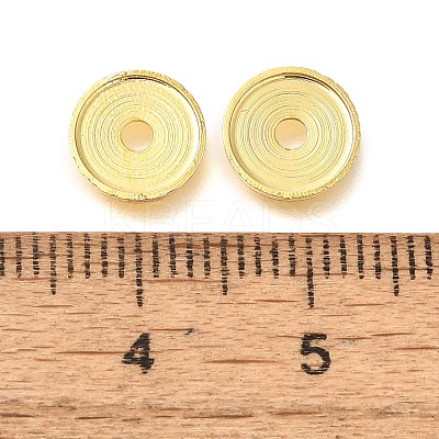 Brass Spacer Beads KK-B121-07C-G-1