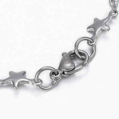 Tarnish Resistant 304 Stainless Steel ID Bracelets BJEW-H520-12P-1