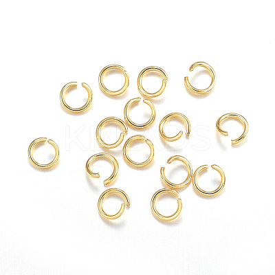 304 Stainless Steel Open Jump Rings A-STAS-F084-25G-1