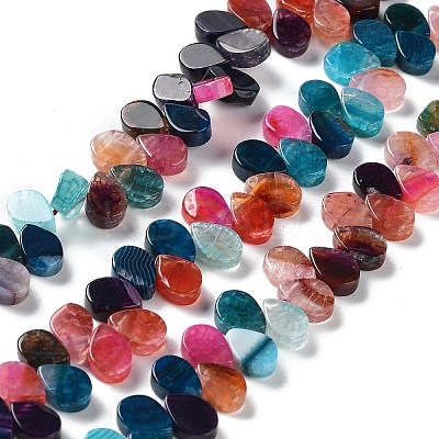 Natural Agate Beads Strands G-G021-04A-06-1