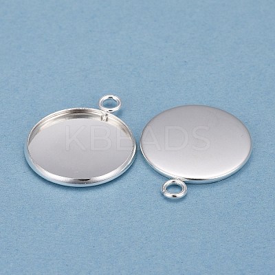 304 Stainless Steel Pendant Cabochon Settings LS-X-STAS-F191-14S-G-1