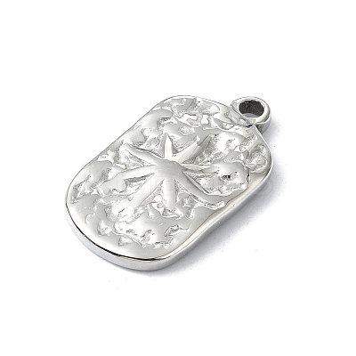 Anti-Tarnish 304 Stainless Steel Pendants STAS-L022-444P-1