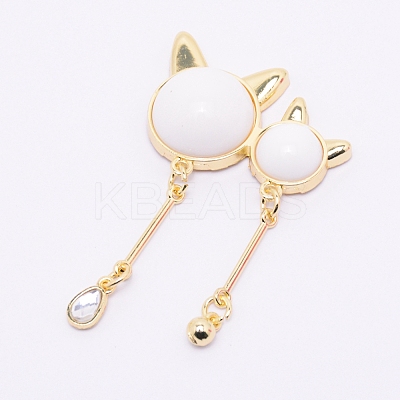 Zinc Alloy Bag Decoration PALLOY-WH0071-50G-1