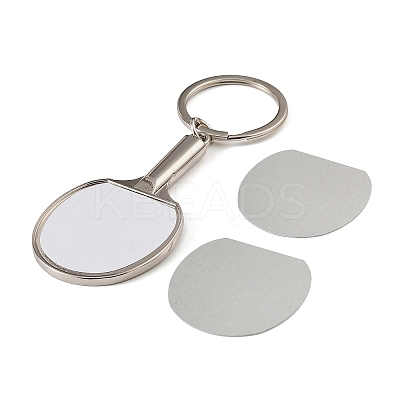 Table Tennis Alloy Sublimation Blanks Keychains AL-CBAF9A1-02P-01-1