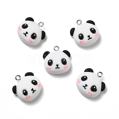 Opaque Resin Pendants RESI-D055-084P-1