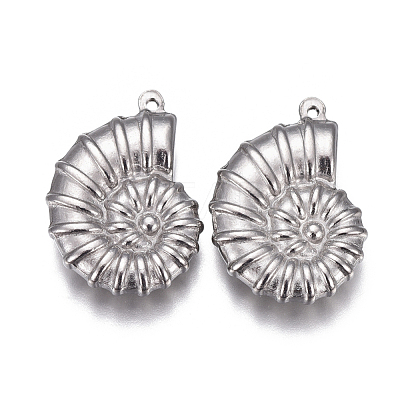 Tarnish Resistant 304 Stainless Steel Pendants STAS-F207-13P-1