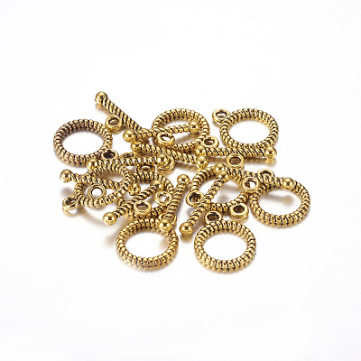 Tibetan Style Alloy Toggle Clasps LS-GAC2016-NF-1