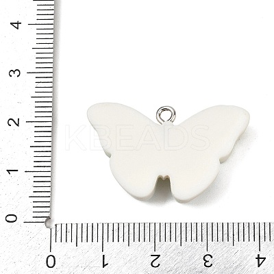 Opaque Resin Pendants RESI-I351-01P-1