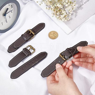 6Pcs Imitation Leather Toggle Buckle LS-FIND-FG0001-29-1