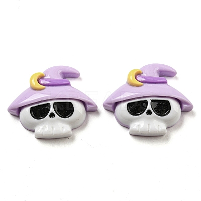Halloween Opaque Resin Decoden Cabochons CRES-H002-02G-1