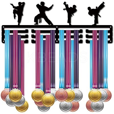 Fashion Iron Medal Hanger Holder Display Wall Rack ODIS-WH0021-075-1