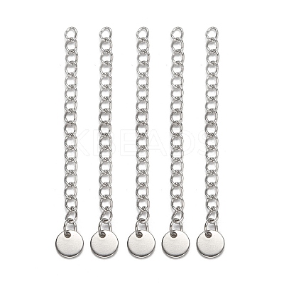 Tarnish Resistant 304 Stainless Steel Chain Extender LS-X-STAS-E104-41G-1