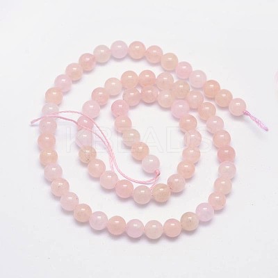 Natural Morganite Bead Strands G-M261-13-1