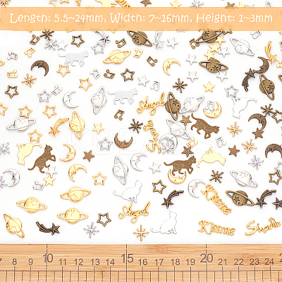Alloy Cabochons FIND-OC0001-07-1