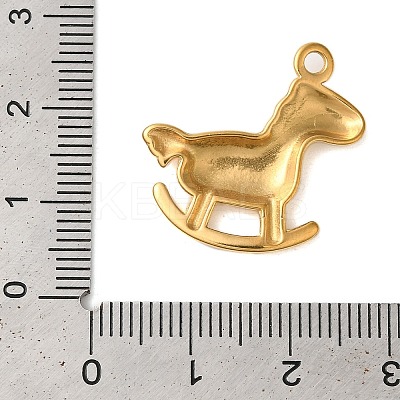 Ion Plating(IP) 304 Stainless Steel Pendants STAS-N103-14G-1